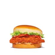 Burger cu Pui Crocant Picant